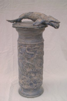 Baleen Whale Sculpture Lidded Form